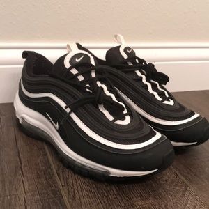 nike air max 97 black and white